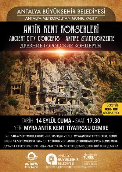 Antalya’da Antik Kent Konserleri 